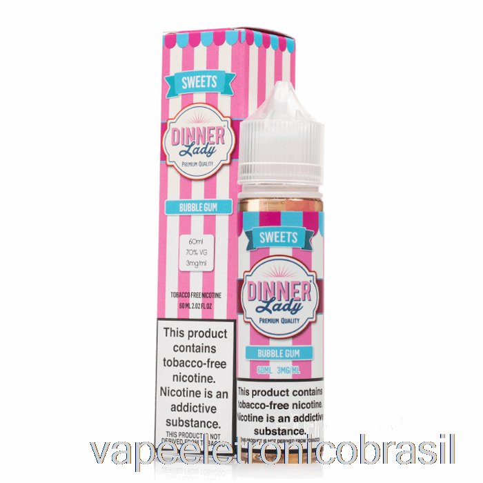 Vape Vaporesso Bubblegum - Vape Jantar Senhora E-líquido - 60ml 3mg